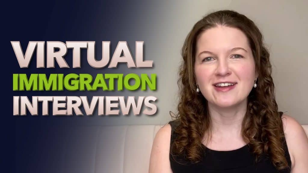 virtual immigration interviews