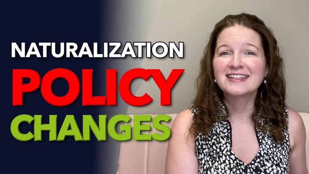 naturalization policy changes