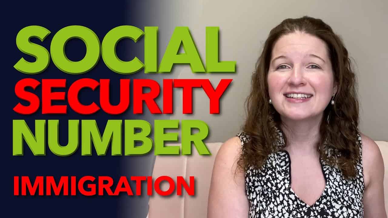 View of Social Security Number - Immigration - Immigration for Couples