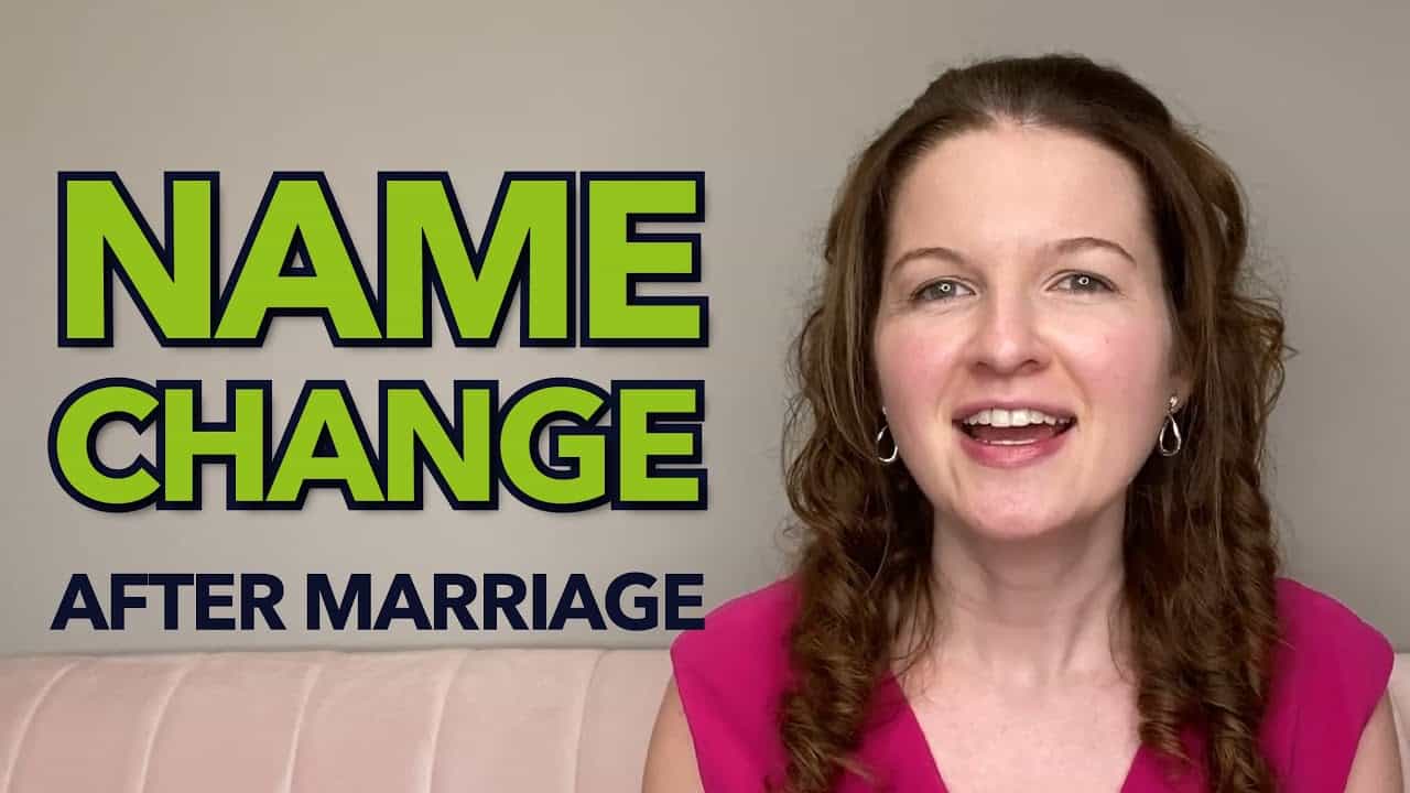 How to Change Your Name After Marriage