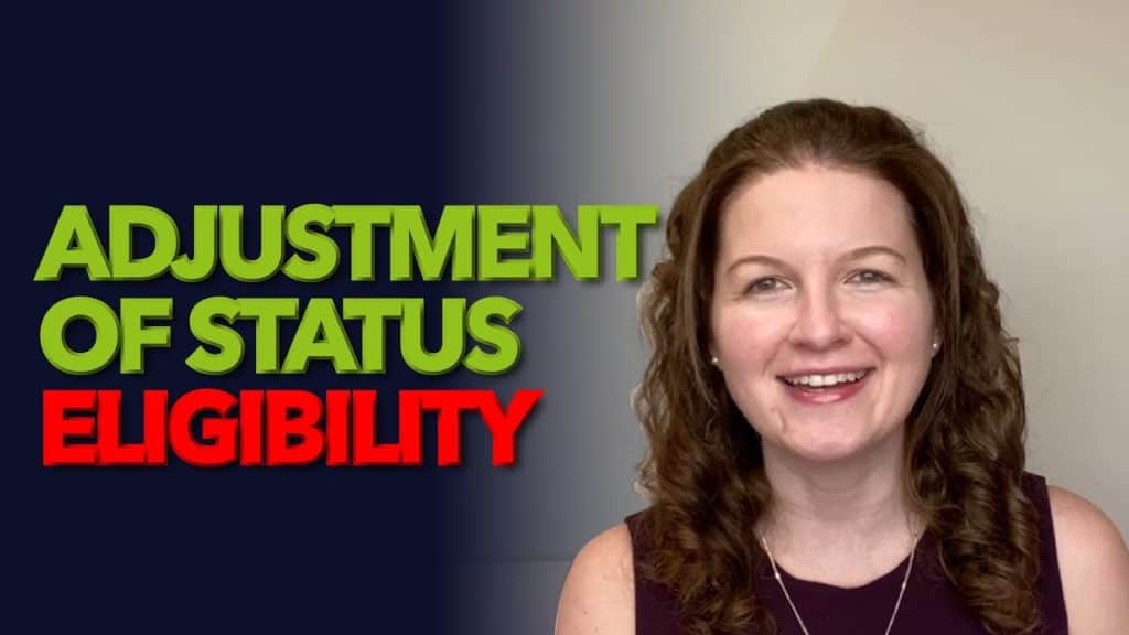 adjustment of status eligibility