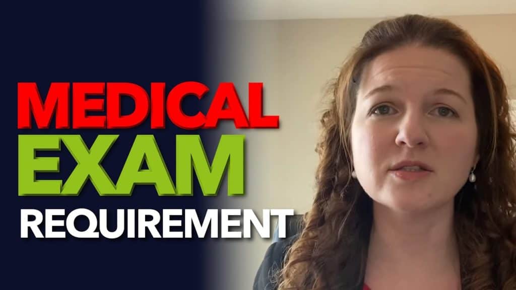 medical exam requirement