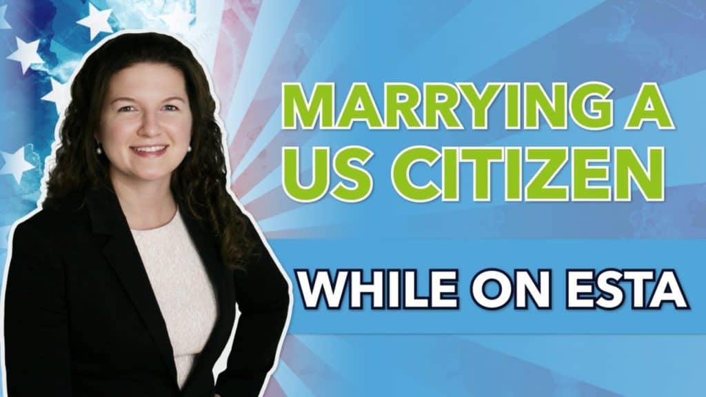 marry a us citizen esta