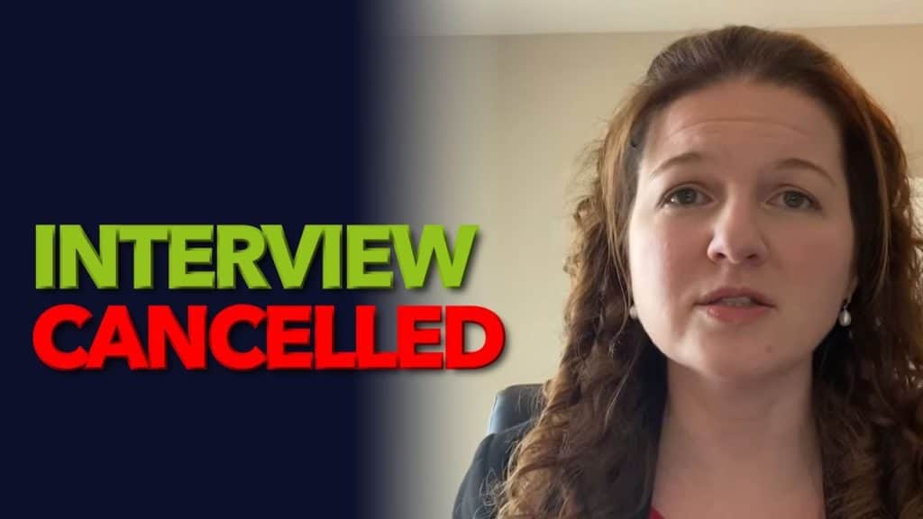 interview cancelled