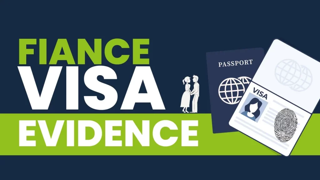 fiance visa evidence
